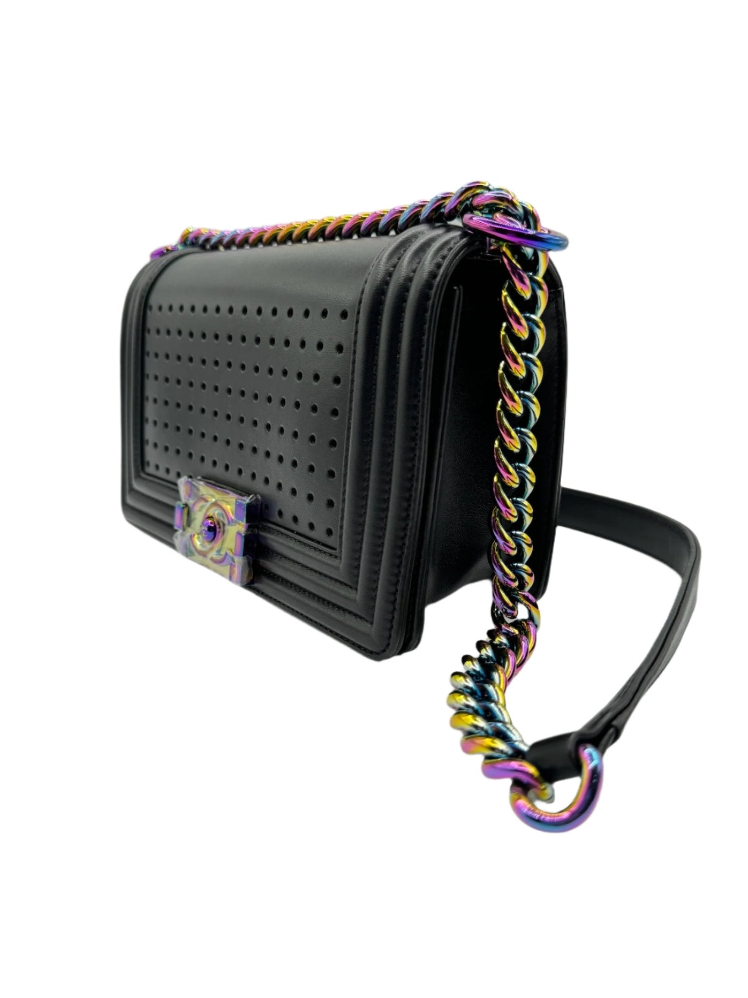 Chanel LED Light Black Boy Bag
