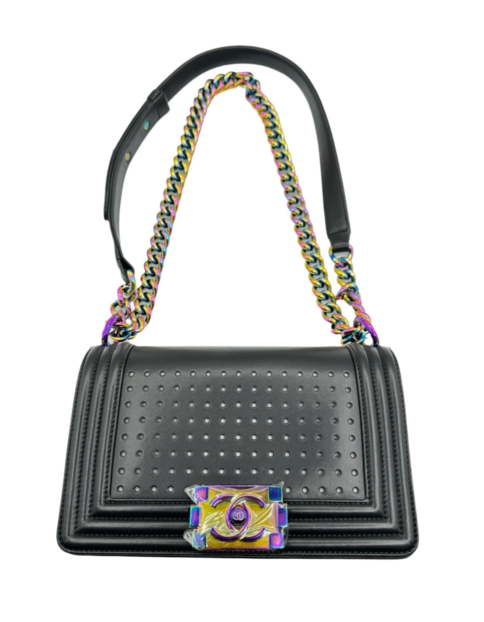Chanel LED Light Black Boy Bag