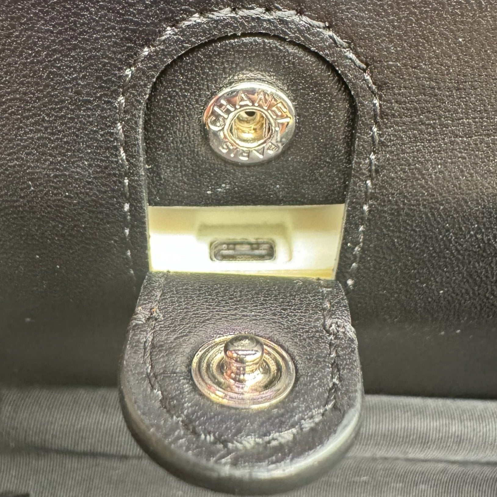 Chanel LED Light Black Boy Bag