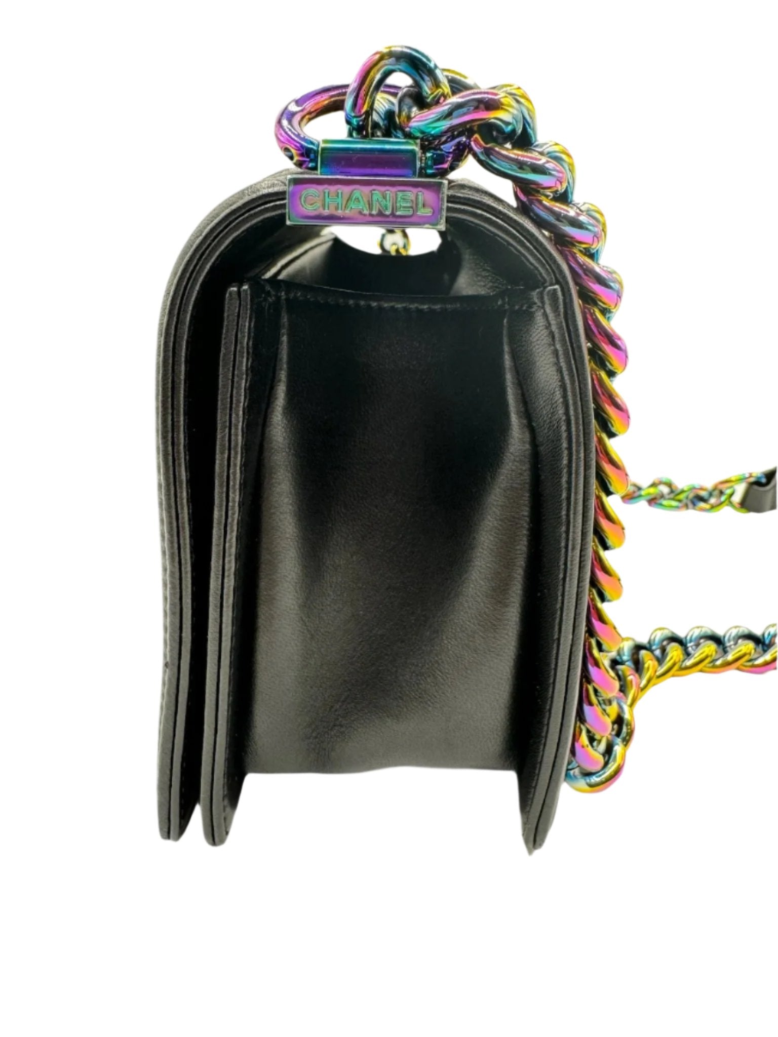 Chanel LED Light Black Boy Bag