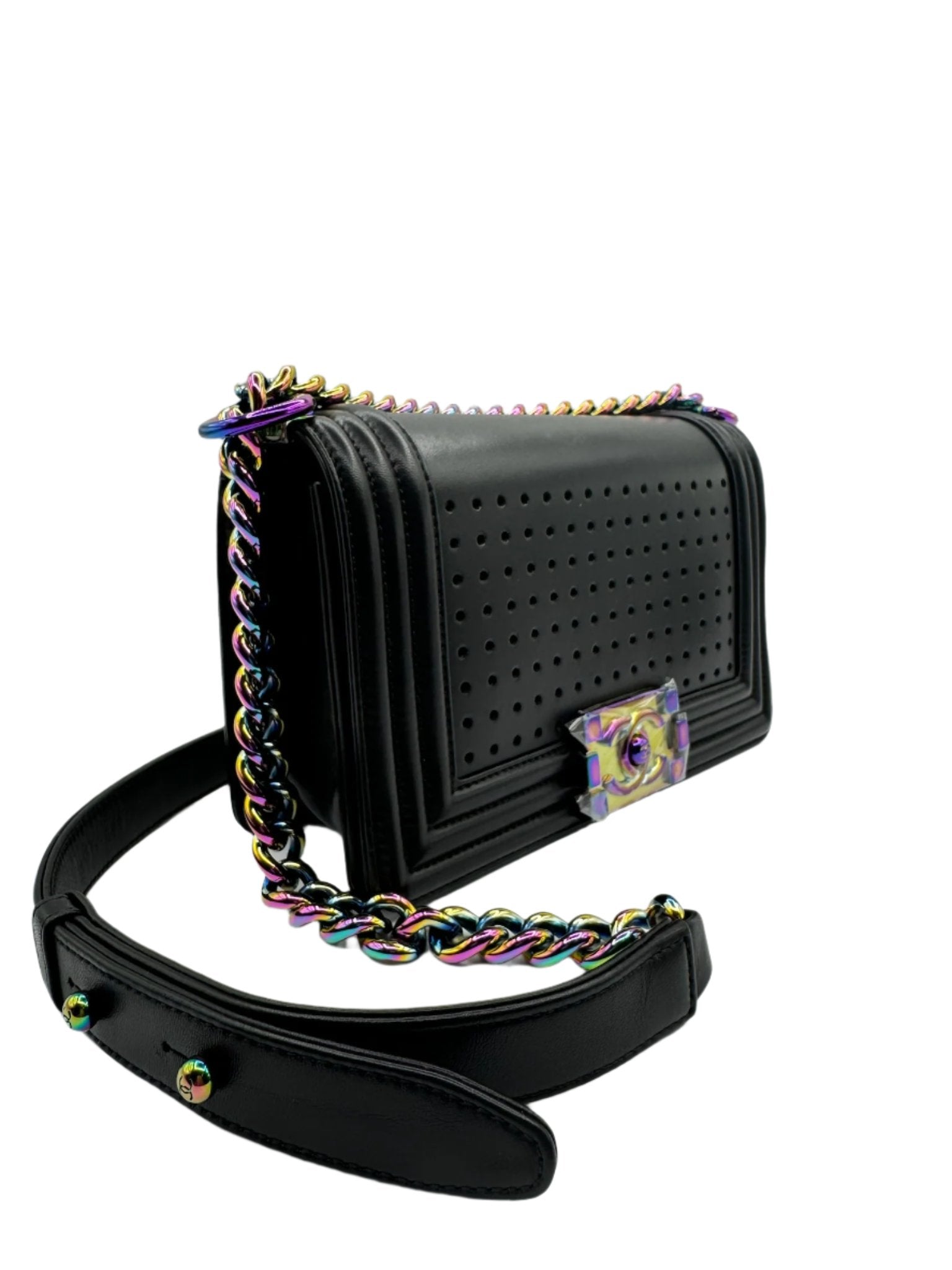 Chanel LED Light Black Boy Bag