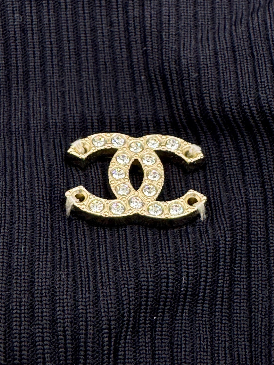 Chanel Black Bikini Bottoms