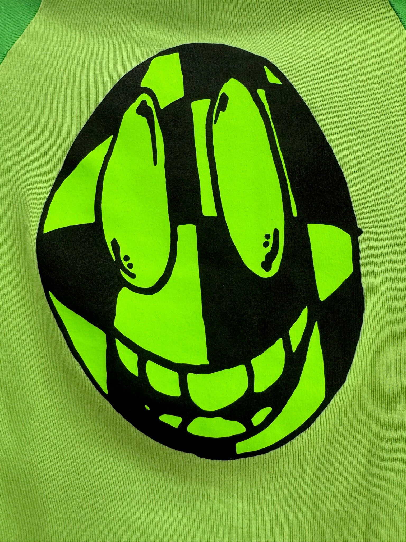 Chrome Hearts MattyBoy Green Baseball Baby Tee - Size M