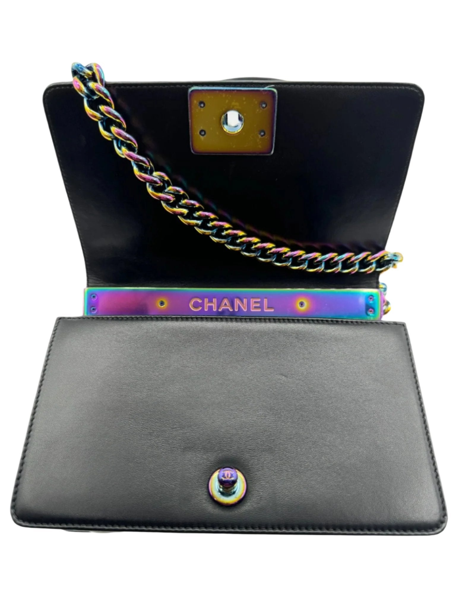 Chanel LED Light Black Boy Bag