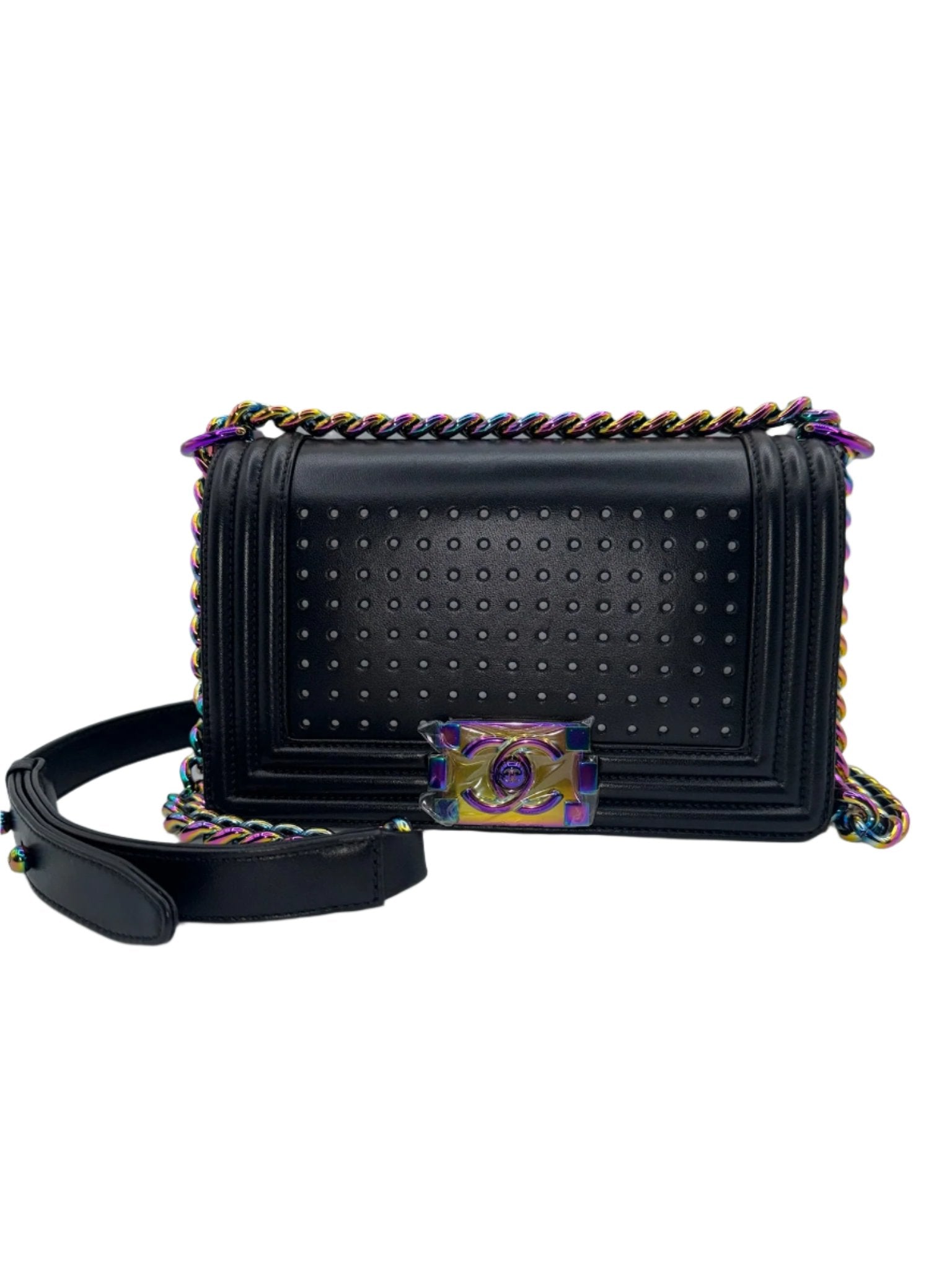 Chanel LED Light Black Boy Bag
