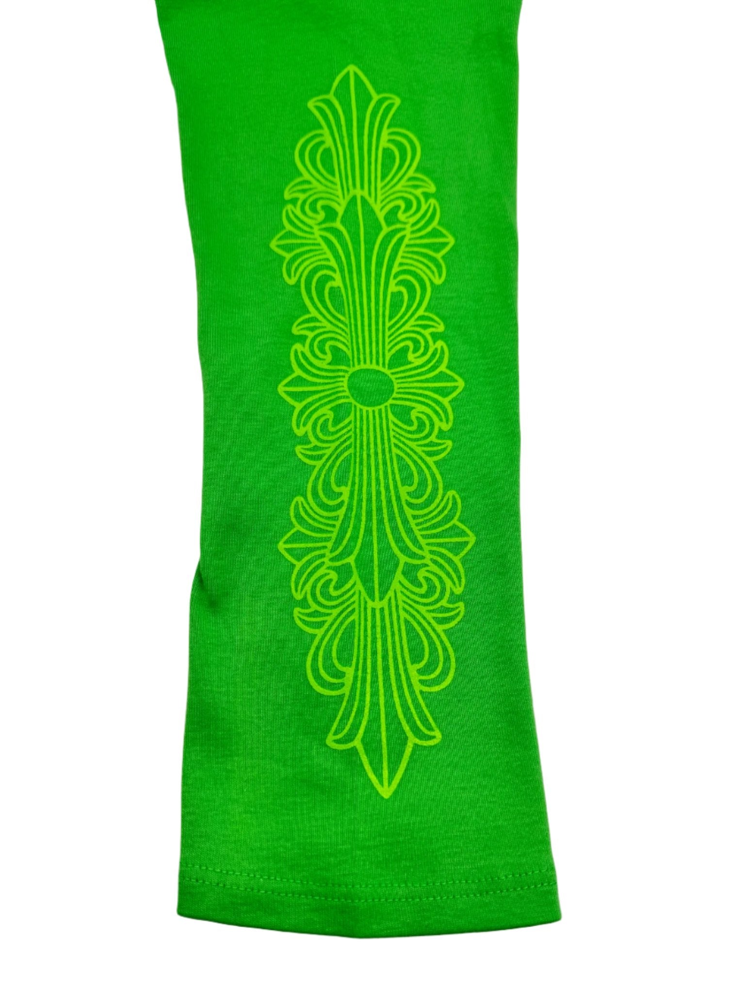 Chrome Hearts MattyBoy Green Baseball Baby Tee - Size M