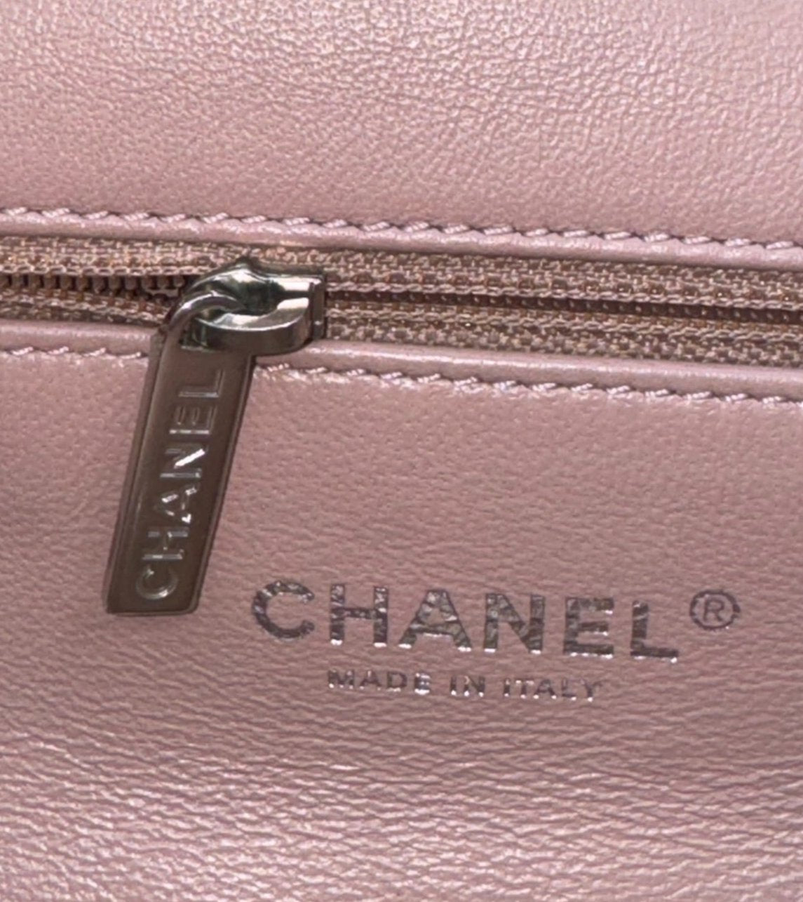 Chanel Waterfall Sequin Mini Flapbag Silver Hardware