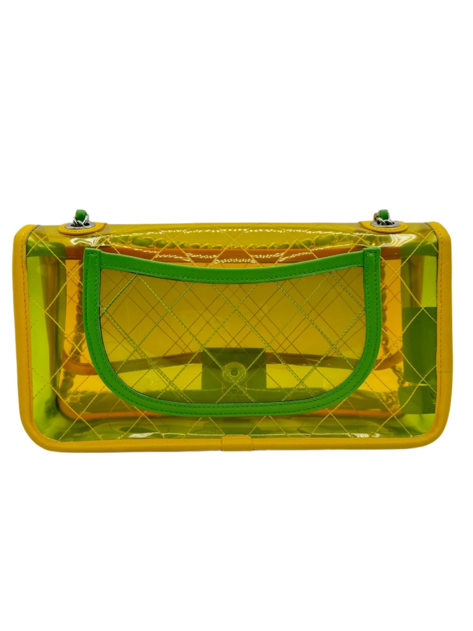 CHANEL Coco Splash PVC Flapbag