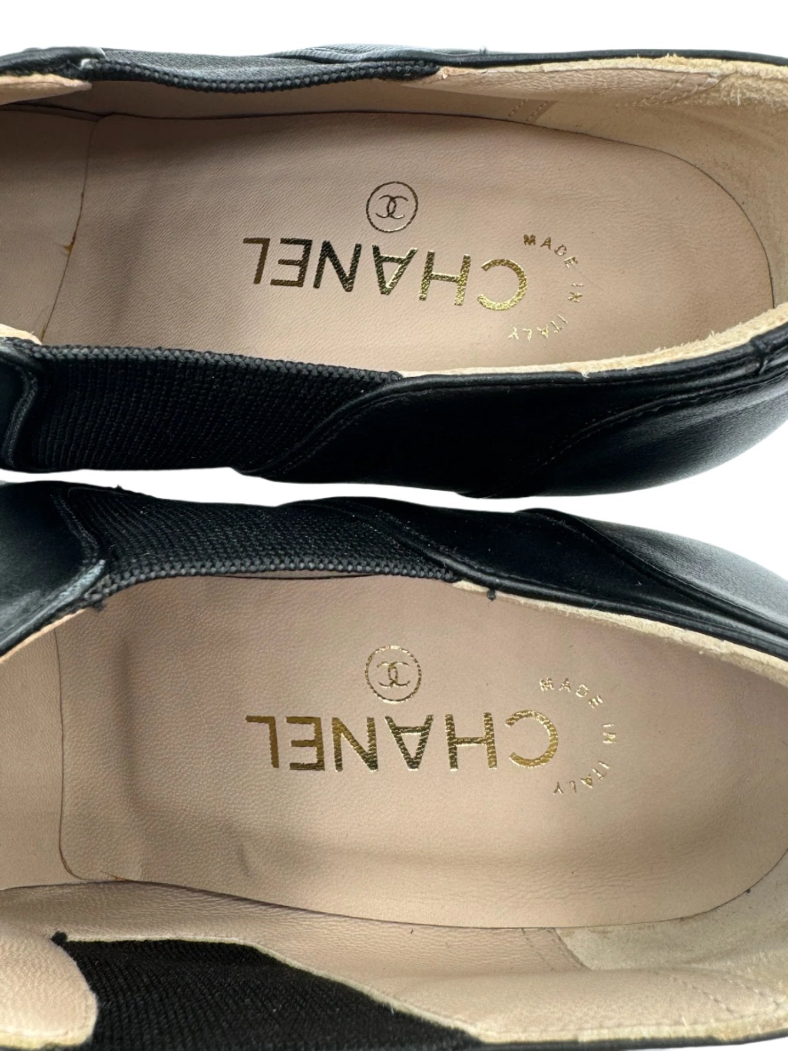 Chanel Black Dallas Paris Cowboy Boots