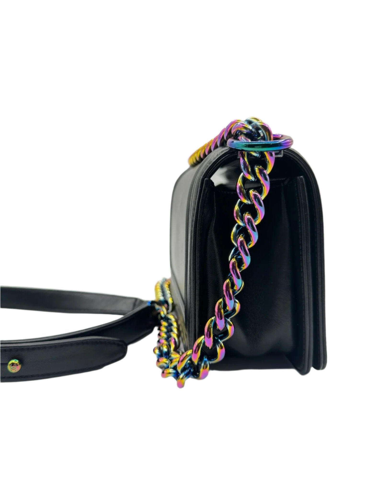Chanel LED Light Black Boy Bag