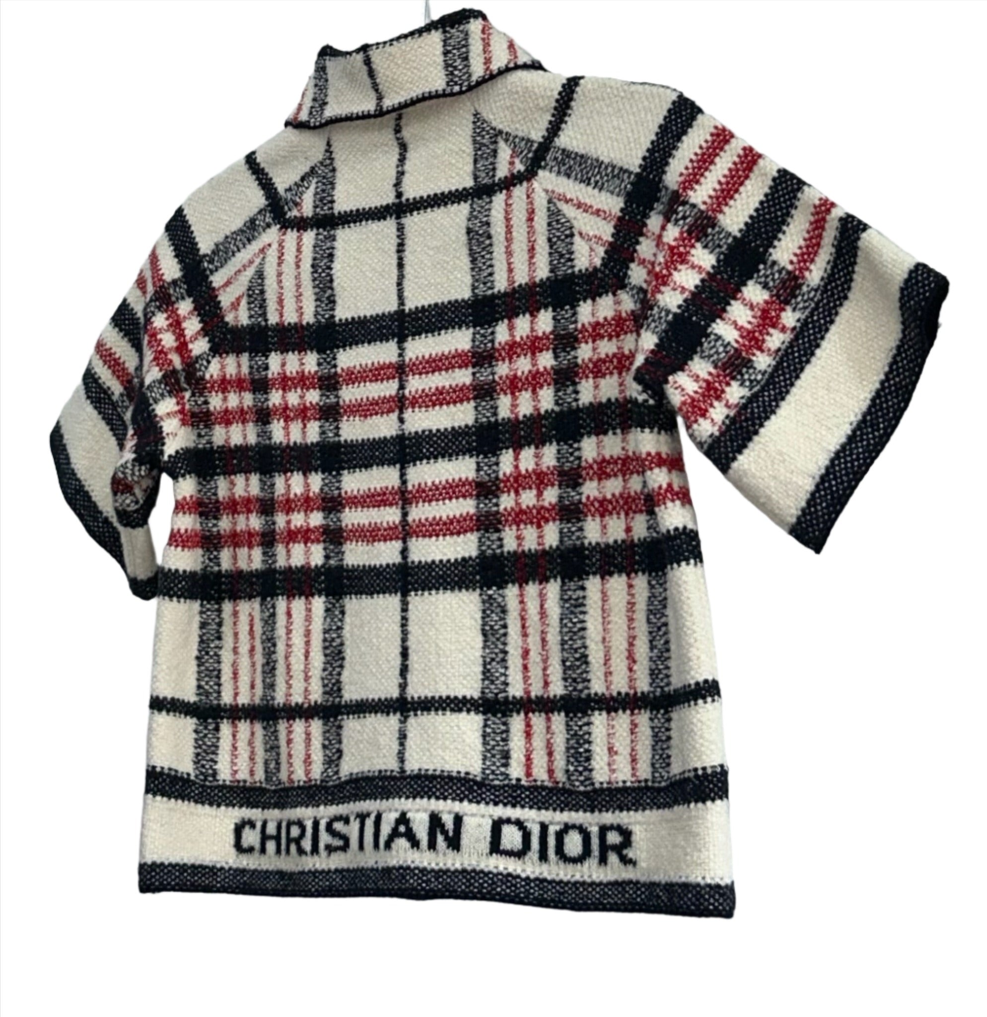 Dior White Red and Black Short Sleeve Jacket