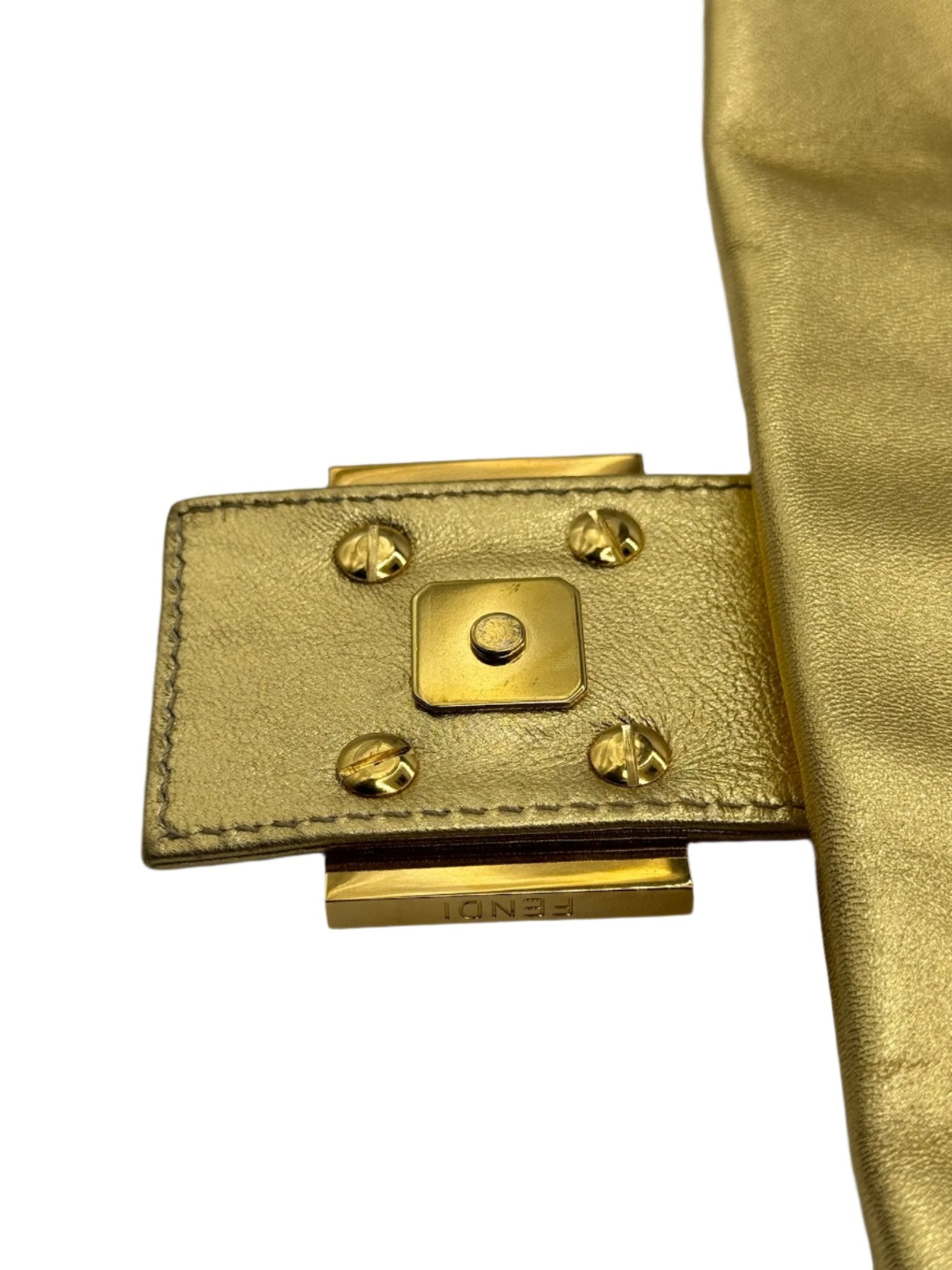 Fendi Gold Mamma Baguette