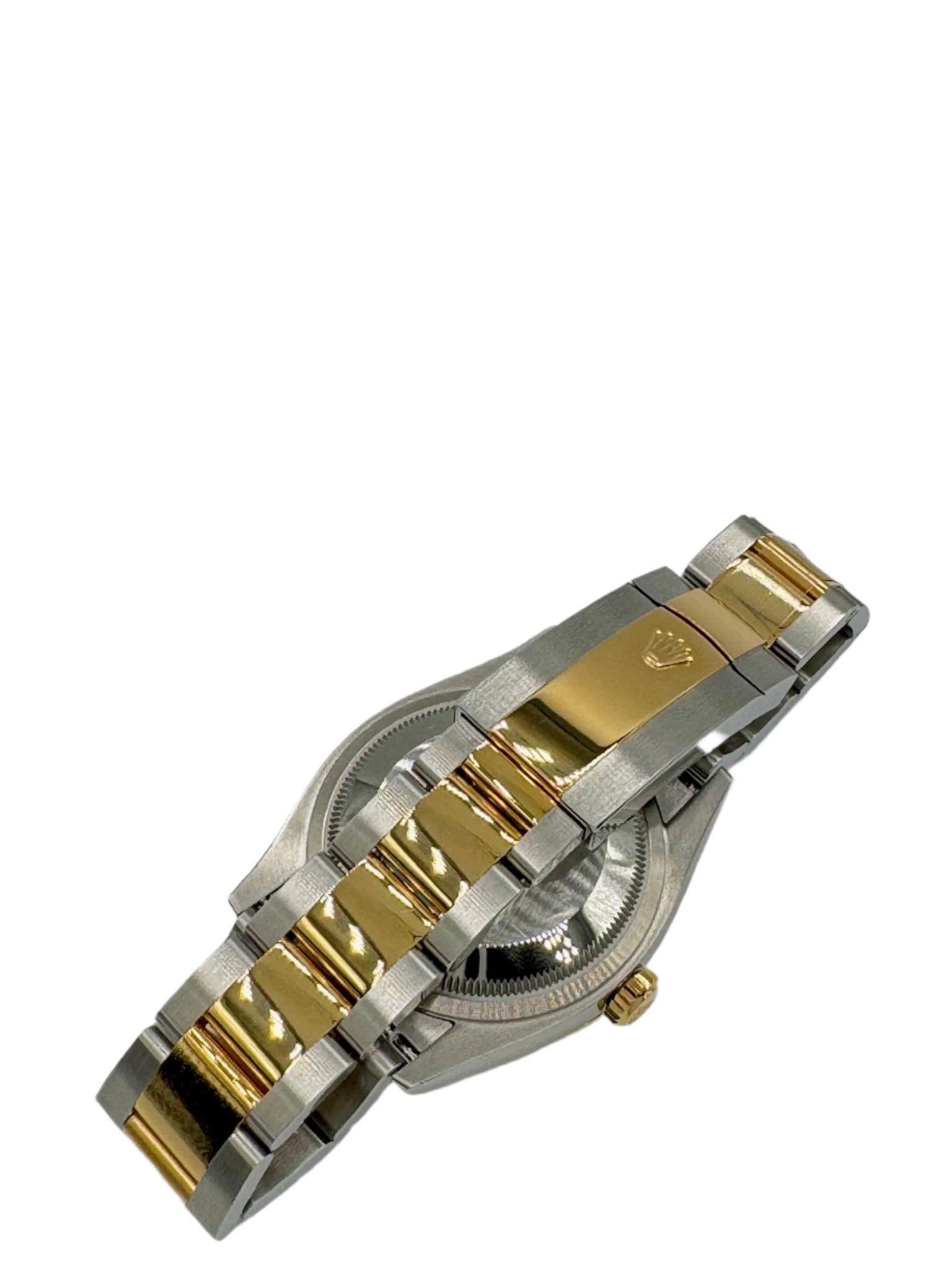 Rolex 36MM Datejust Yellow Gold and Steel Golden Palm Dial