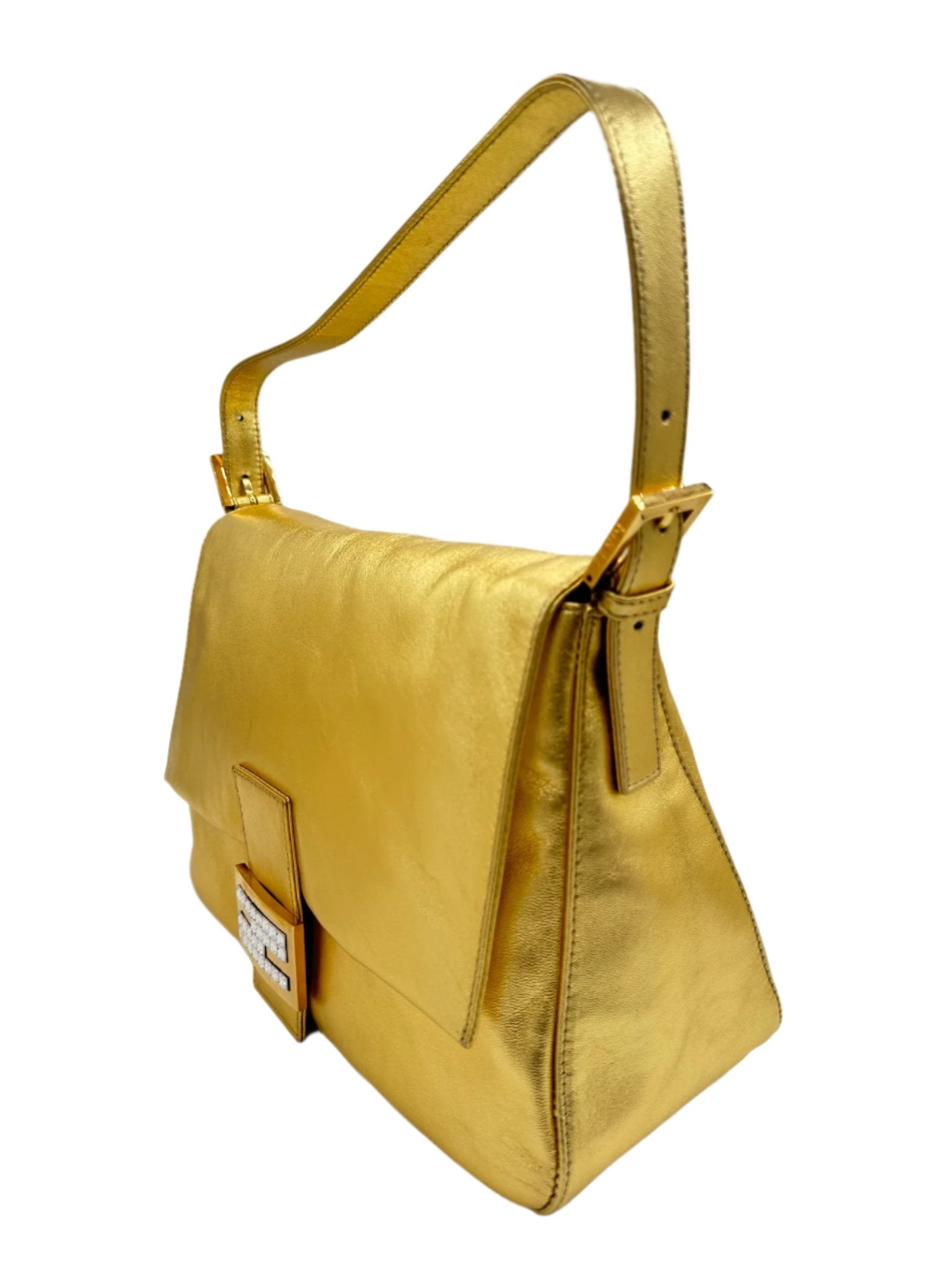 Fendi Gold Mamma Baguette