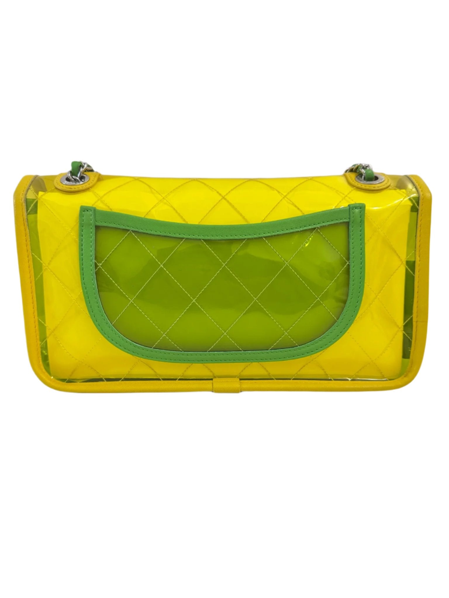 CHANEL Coco Splash PVC Flapbag