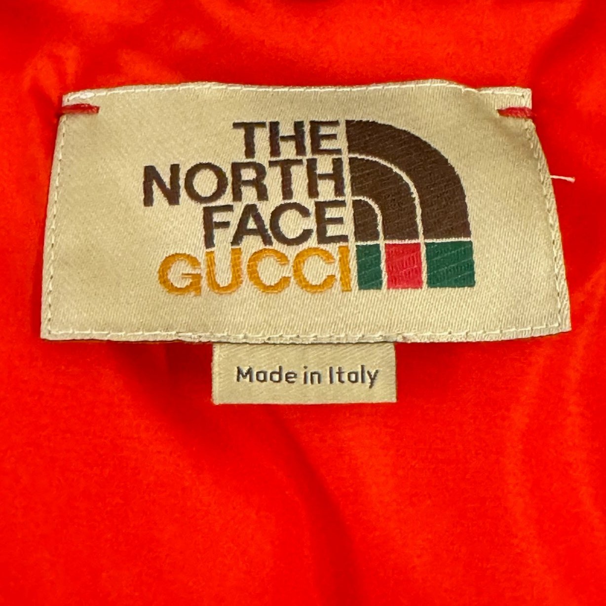 Gucci X North Face Green Puffer Jacket