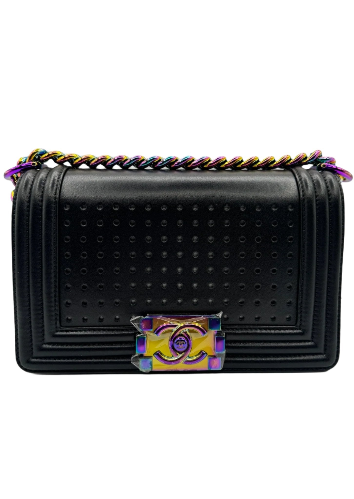 Chanel LED Light Black Boy Bag