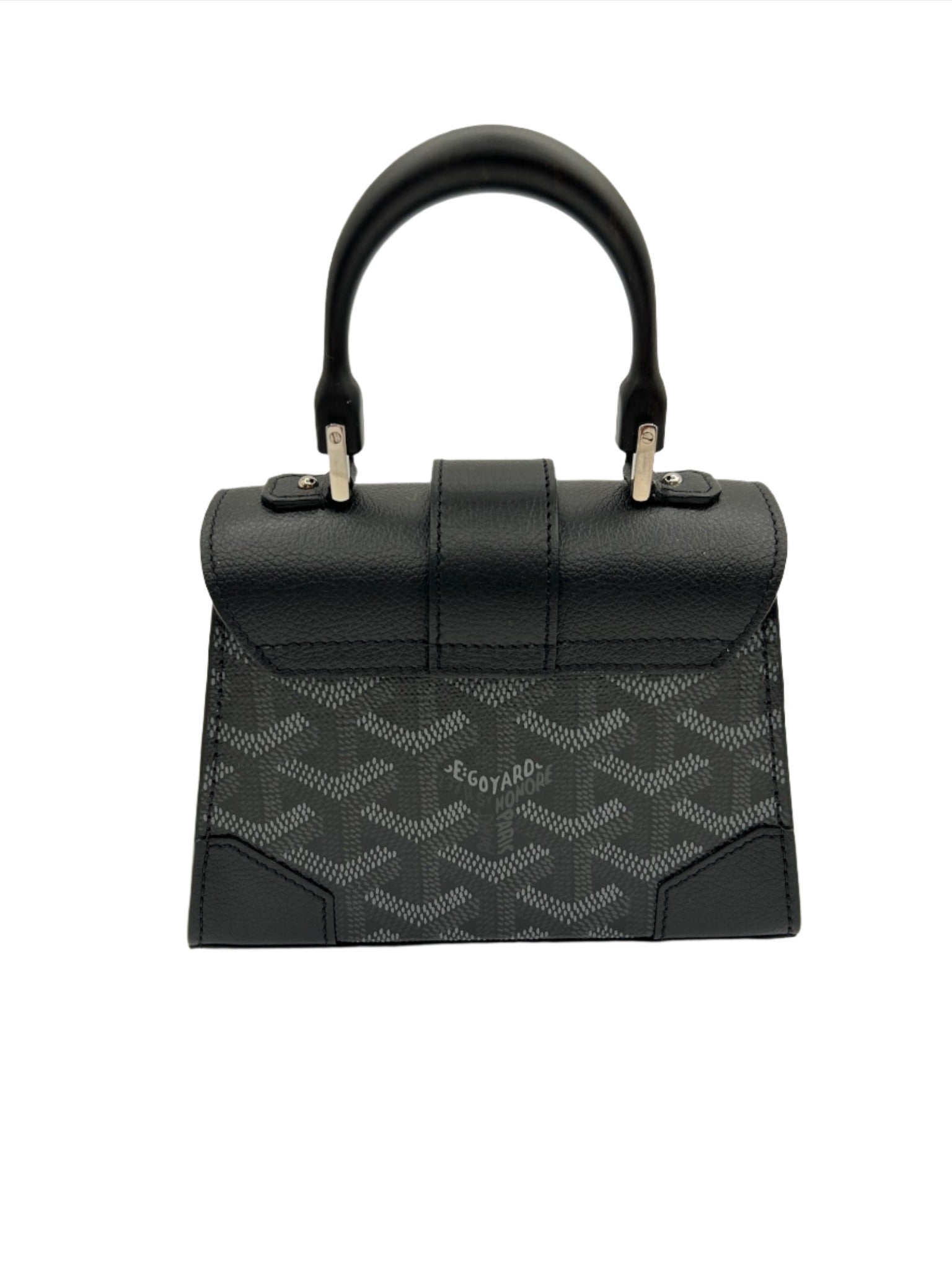 GOYARD Nano Saigon Jetblack Structure
