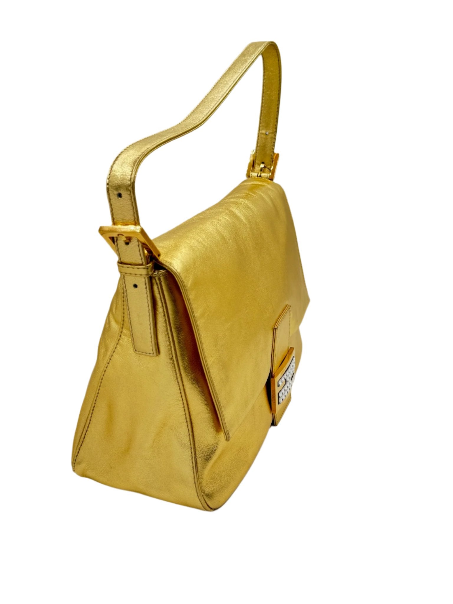 Fendi Gold Mamma Baguette