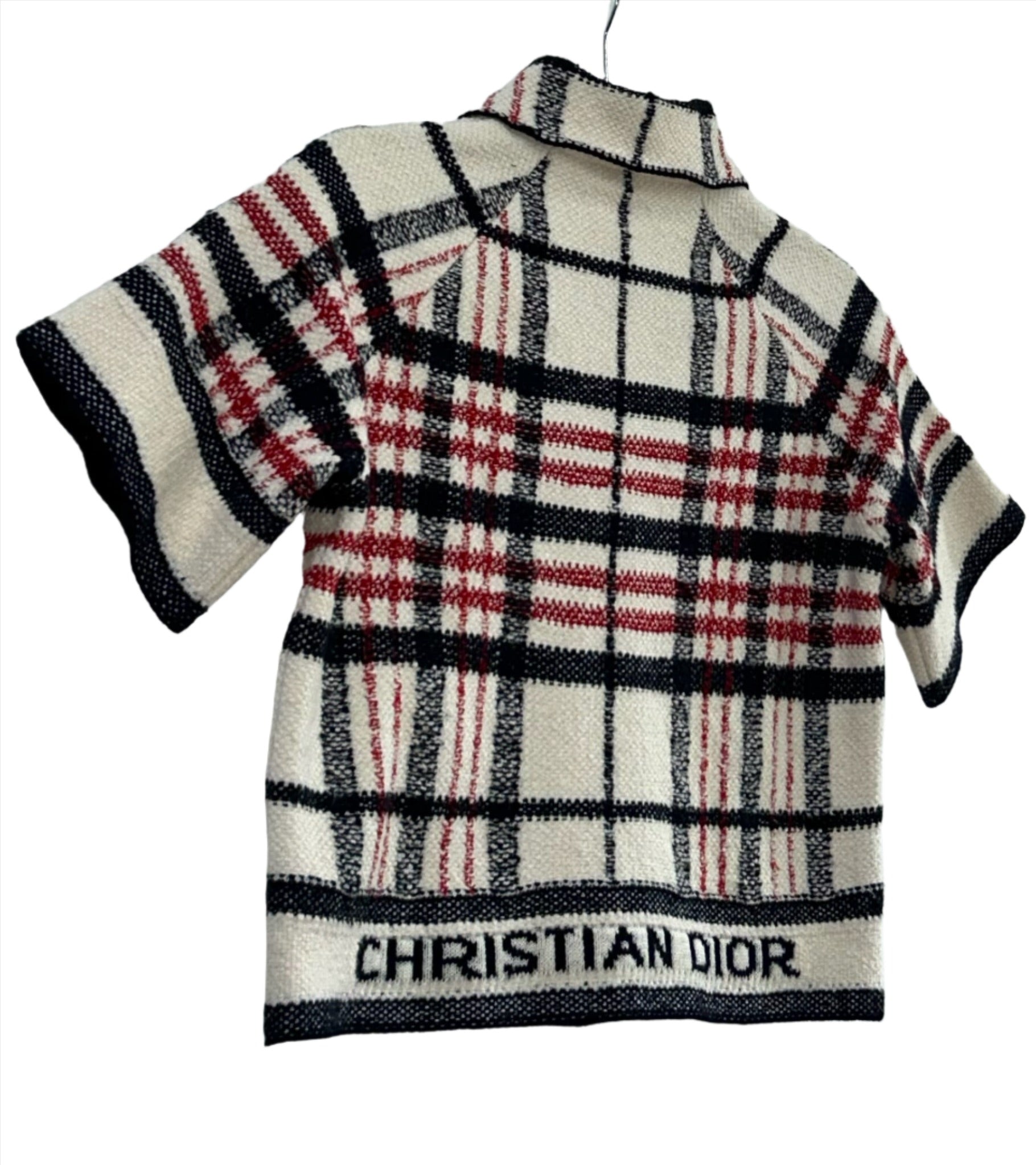 Dior White Red and Black Short Sleeve Jacket