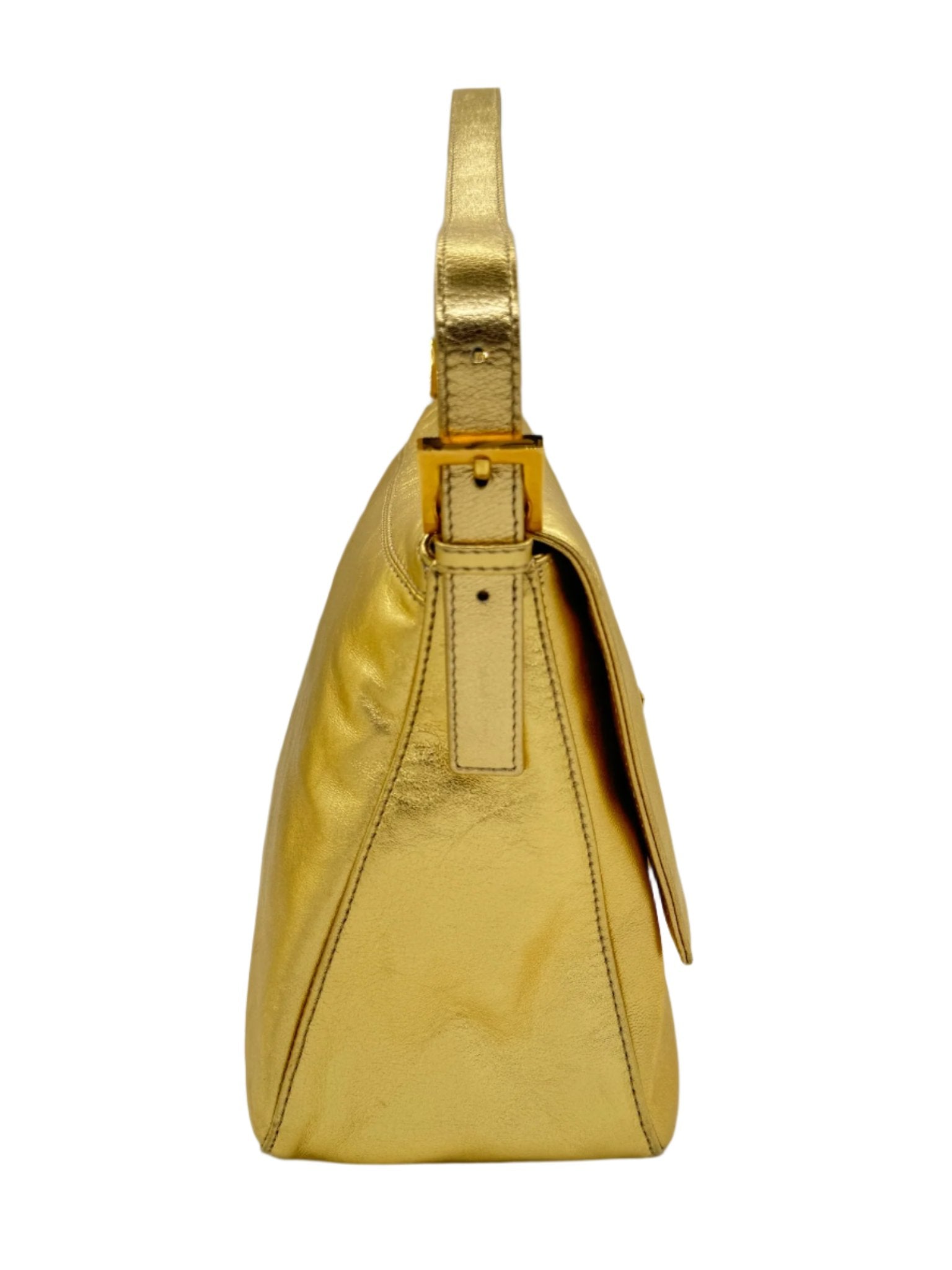 Fendi Gold Mamma Baguette