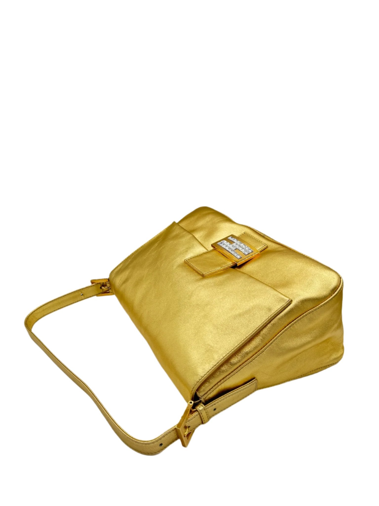 Fendi Gold Mamma Baguette