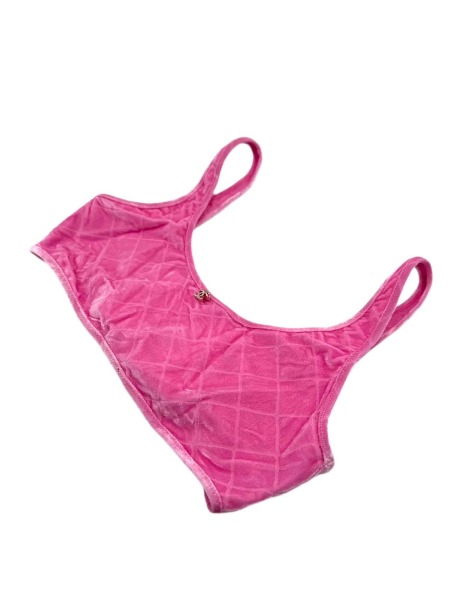 Chanel Coco Beach Pink Bikini Top
