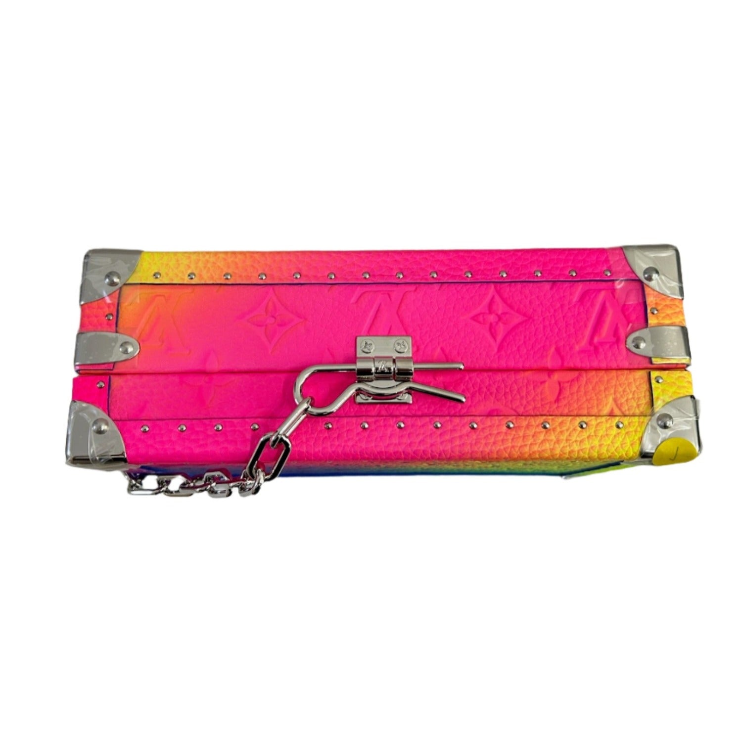 Louis Vuitton x Virgil Abloh Monogram Illusion Soft Trunk Multicolor Rainbow Bag