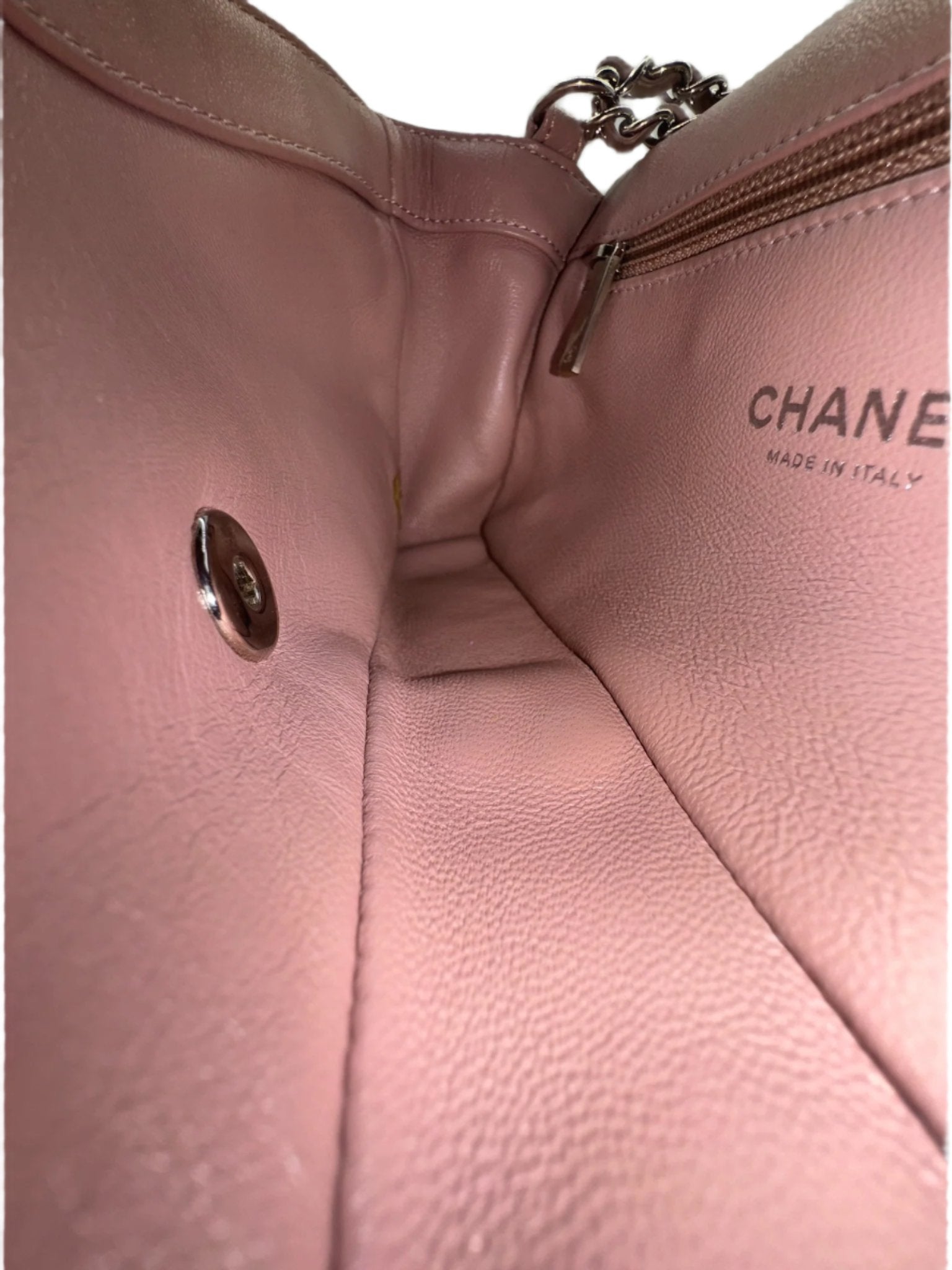 Chanel Waterfall Sequin Mini Flapbag Silver Hardware