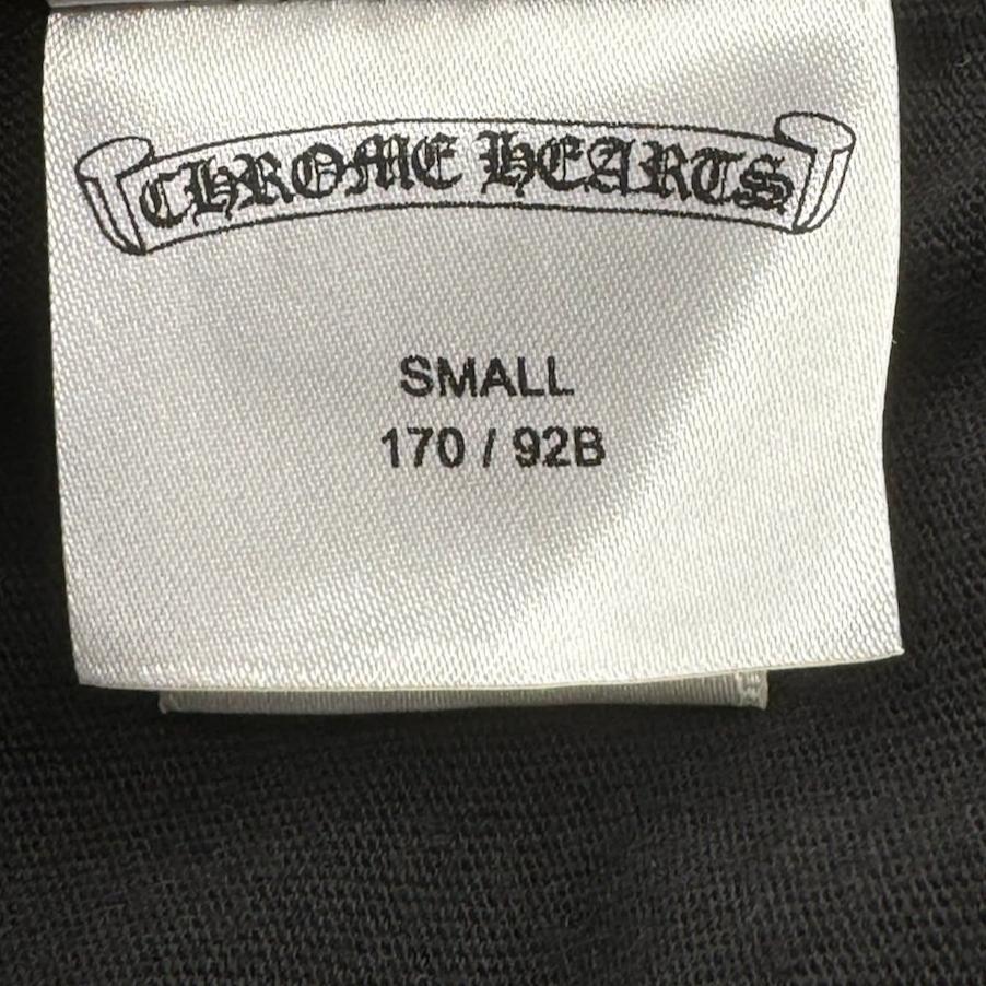 Chrome Hearts Black Long Sleeve Shirt Paris Logo