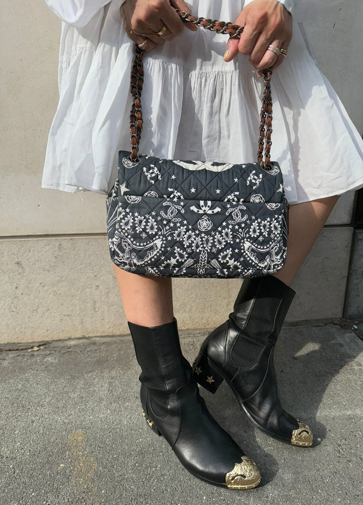 Chanel Cowboy Bandana FlapBag