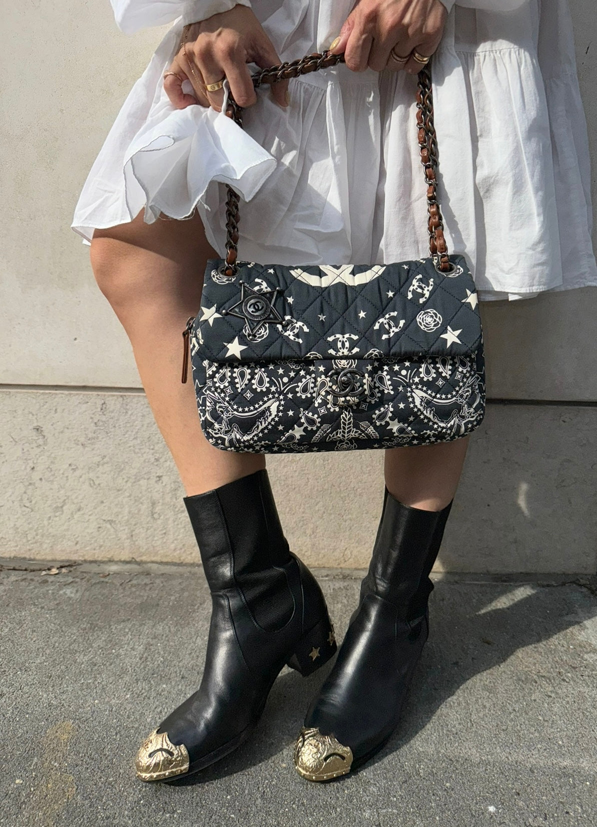 Chanel Cowboy Bandana FlapBag