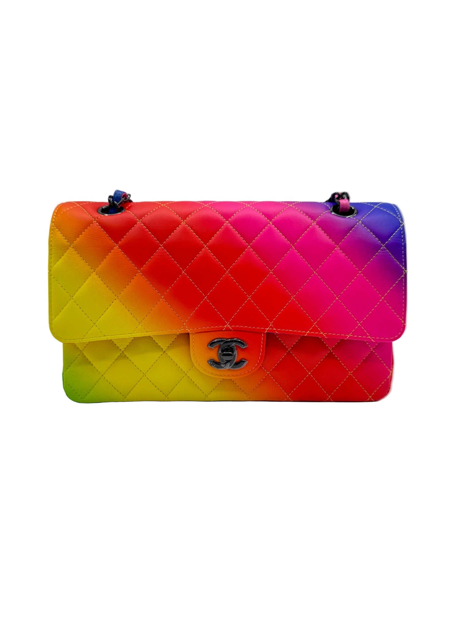 Chanel Rainbow Medium Classic Flapbag
