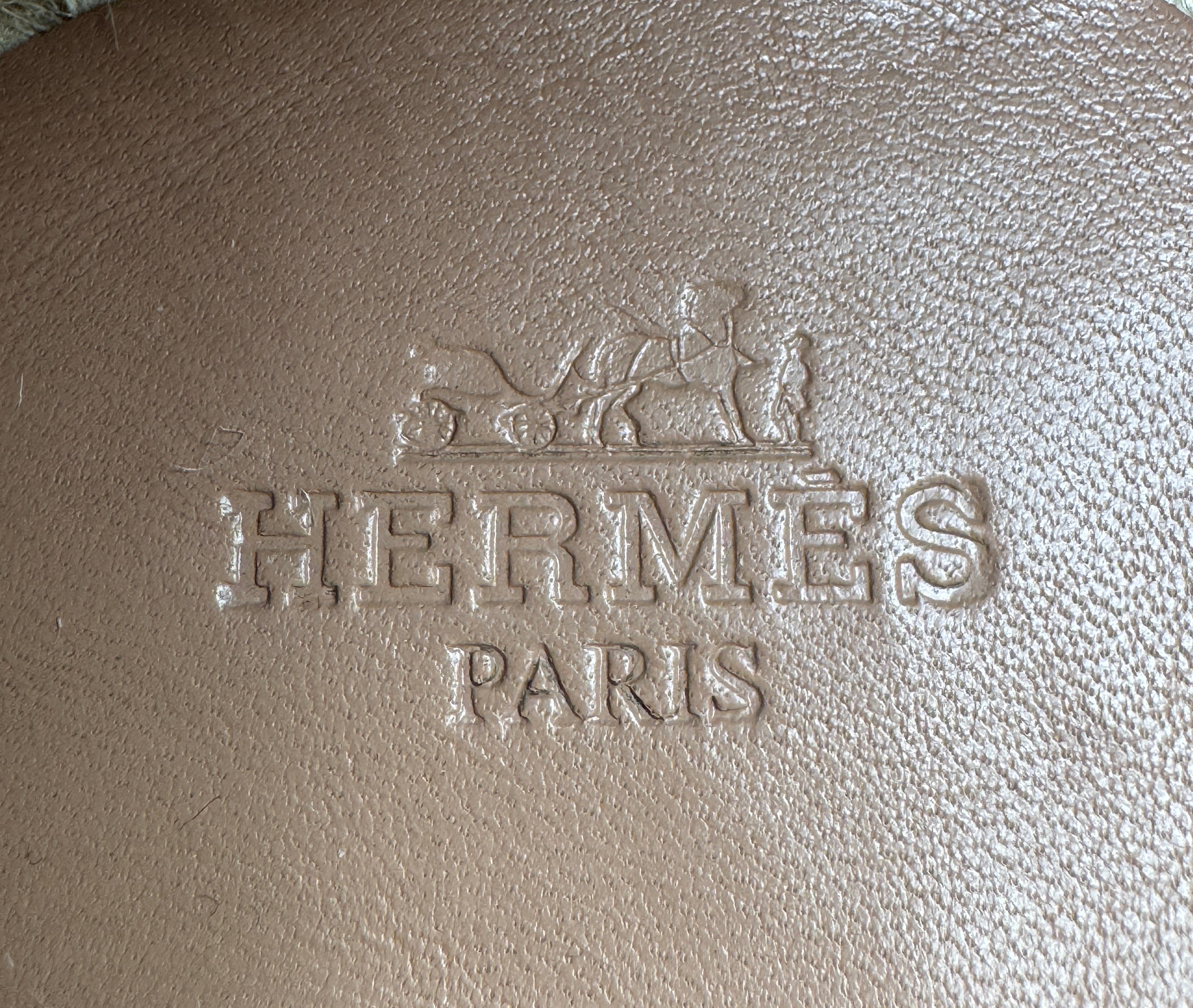 Hermès Beige Suede Trip Espadrilles