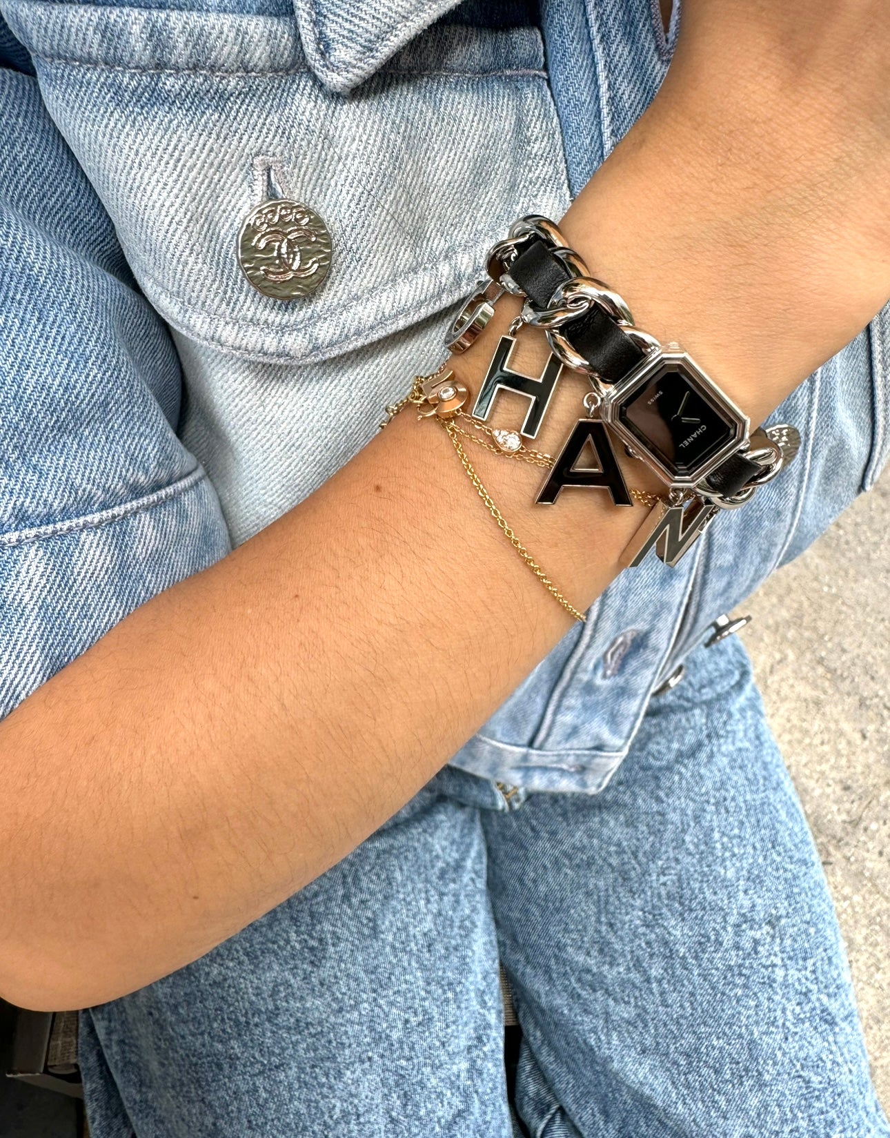 Chanel Wanted Watch with CHANEL Letter Charms