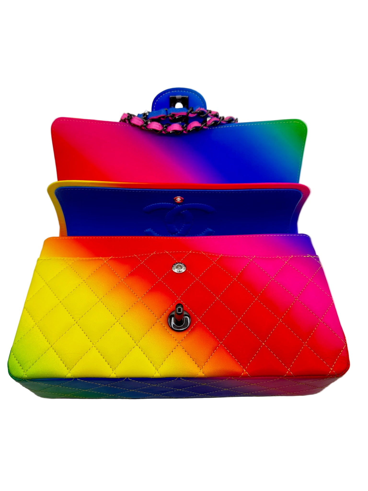 Chanel Rainbow Medium Classic Flapbag