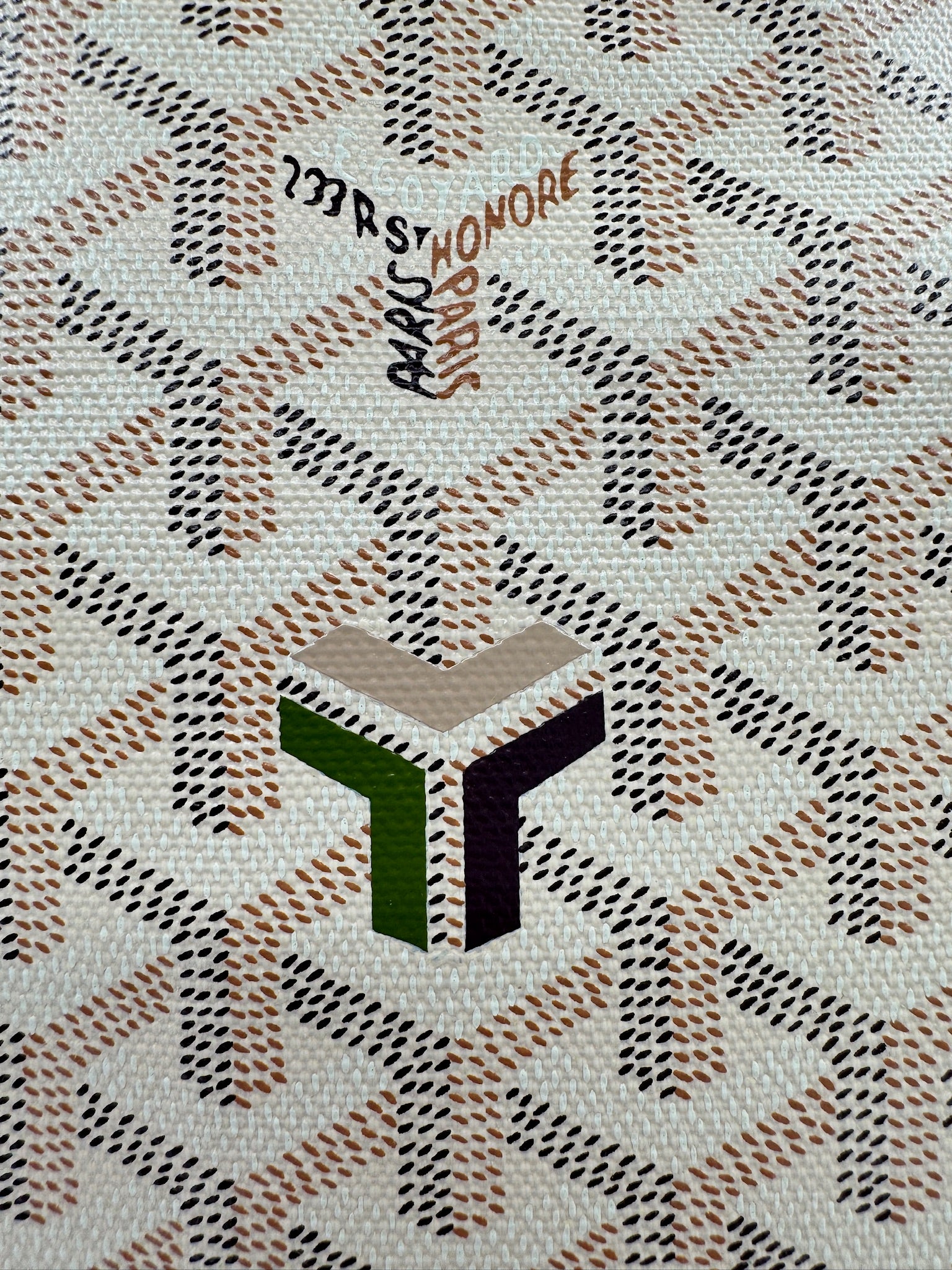 Goyard Artois Beige Sand Color Tote Bag