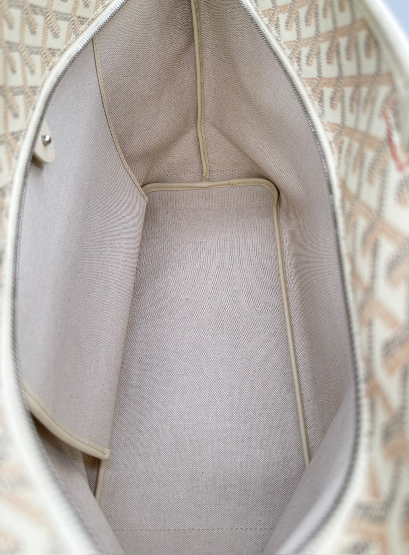 Goyard Artois Beige Sand Color Tote Bag