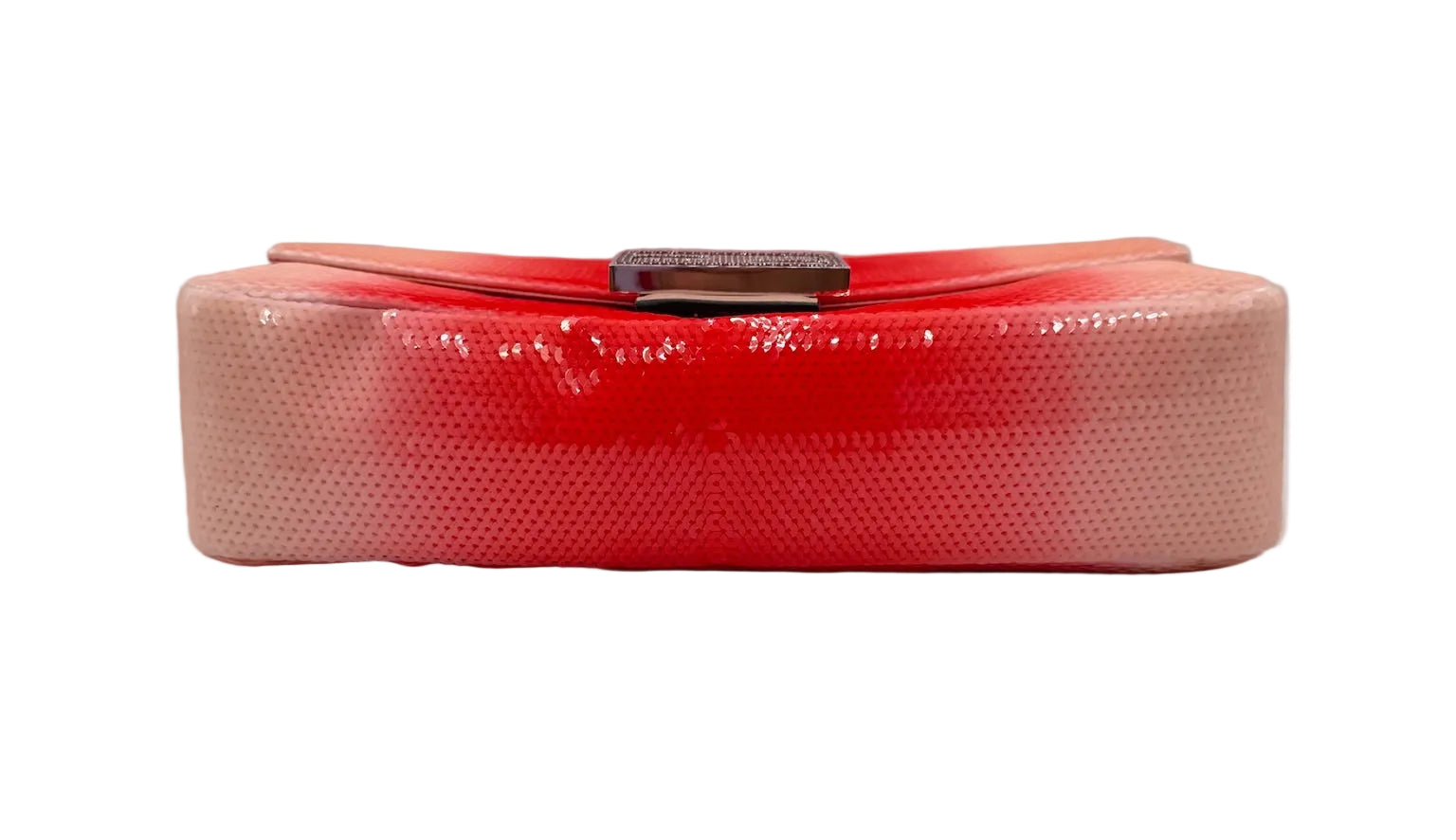 Fendi X Sarah Jessica Parker Pink Ombre Sequin Baguette