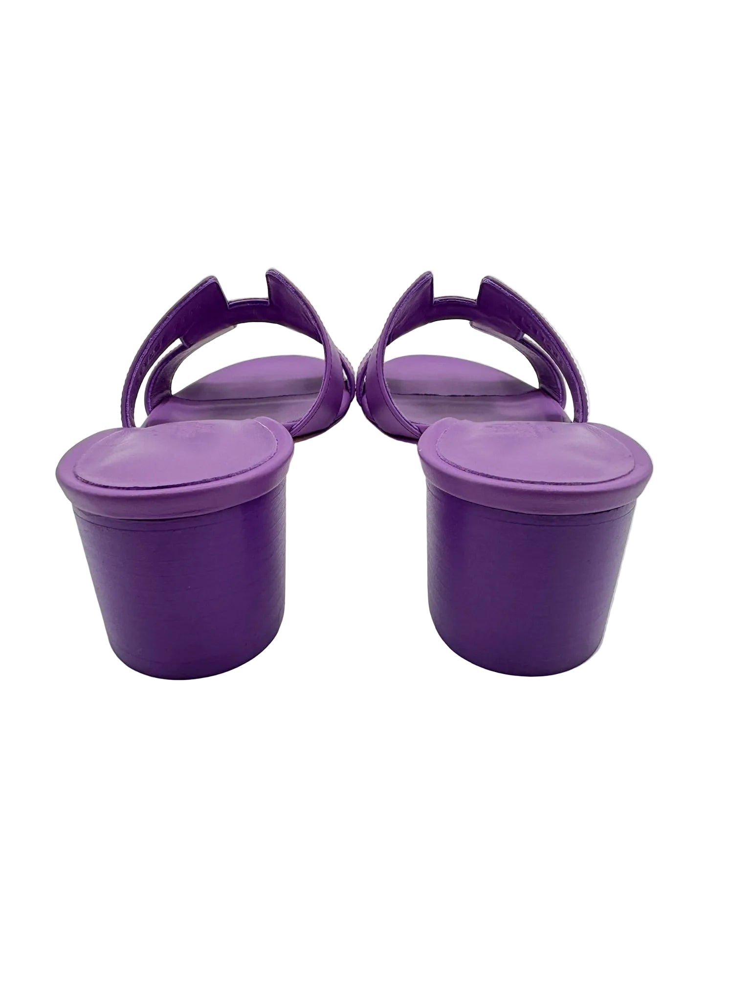 Hermès Oasis Sandals Violet Parme Purple