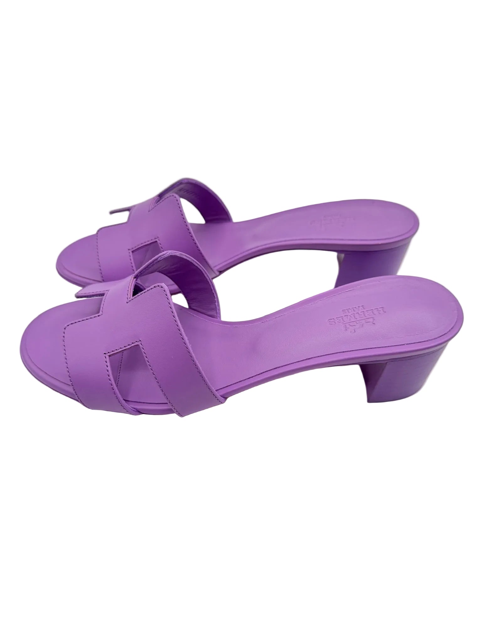 Hermès Oasis Sandals Violet Parme Purple