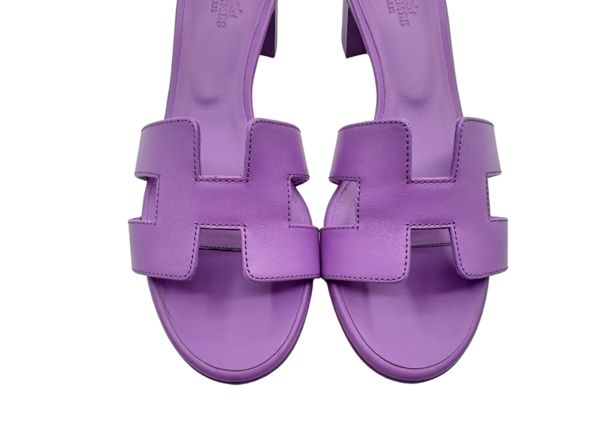 Hermès Oasis Sandals Violet Parme Purple