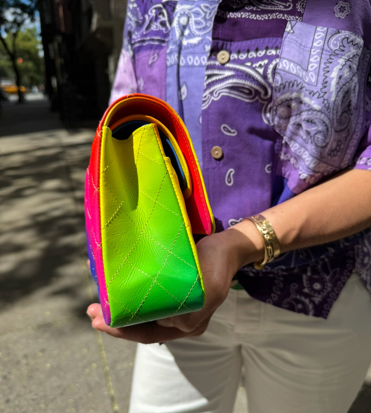 Chanel Rainbow Medium Classic Flapbag