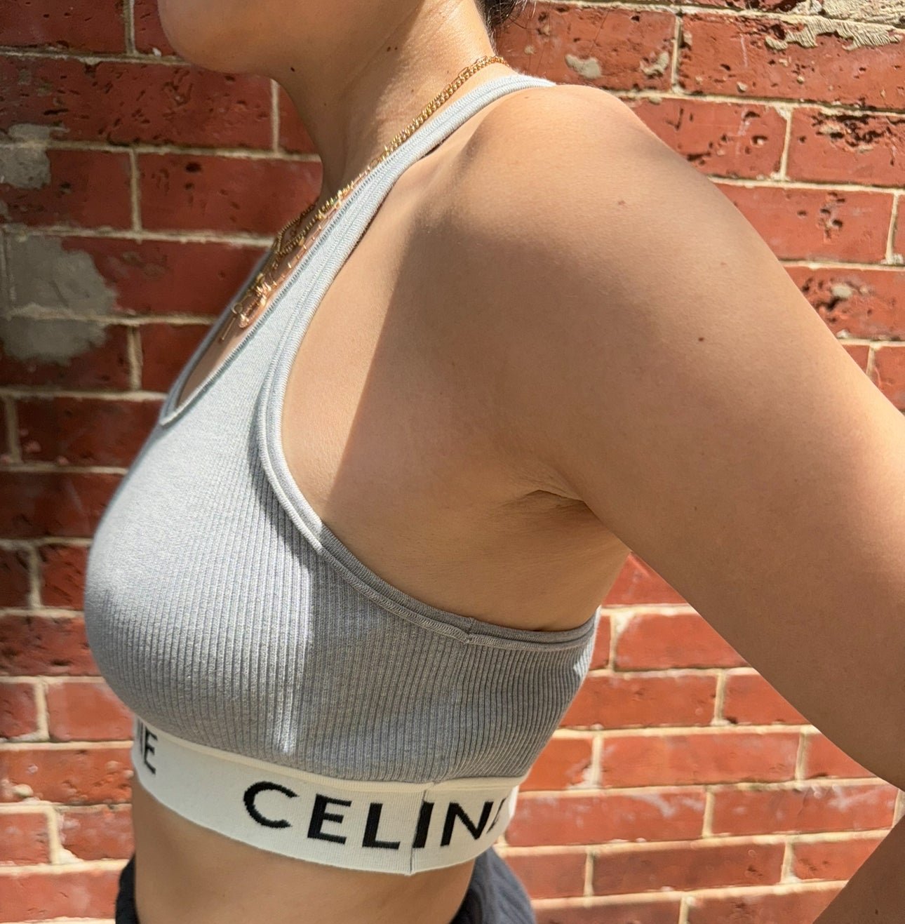Celine Gray Tank Top