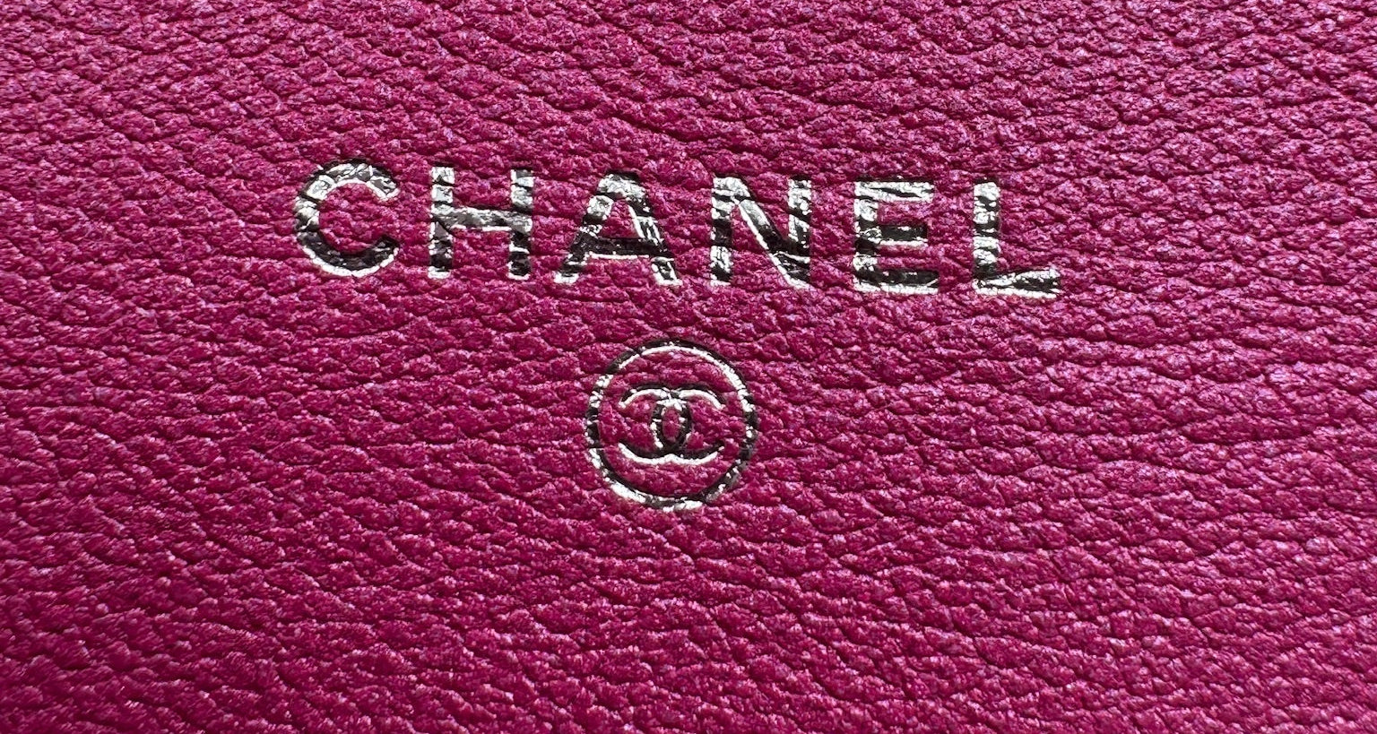 Chanel Pink Iridescent Mirror Bag Charm