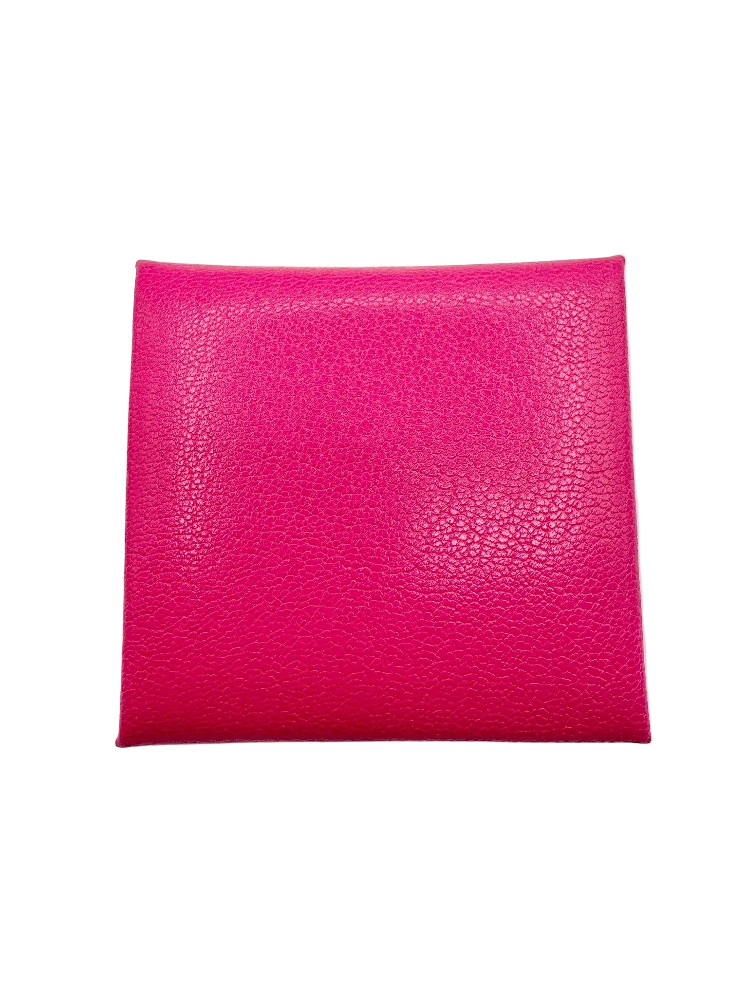 Hermès Bastia Coin Purse Rose Shocking