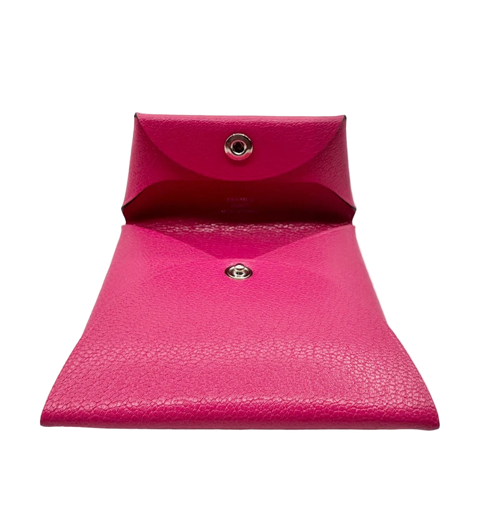 Hermès Bastia Coin Purse Rose Shocking