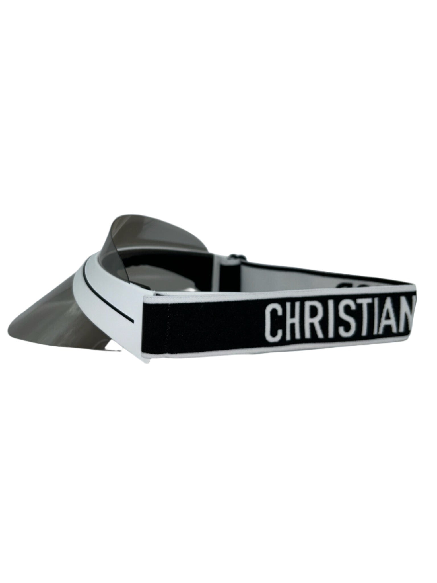 Dior Gray Reflective Visor