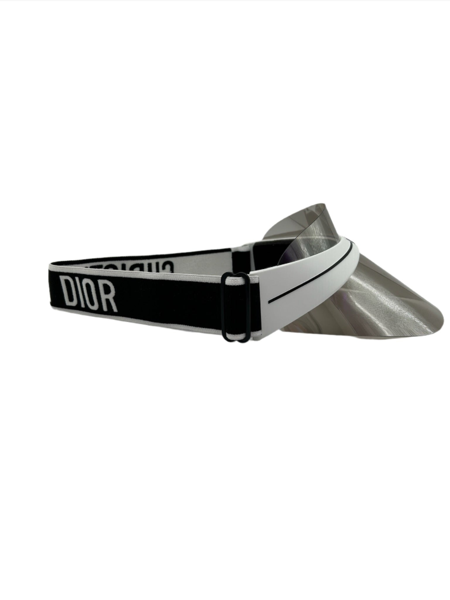 Dior Gray Reflective Visor
