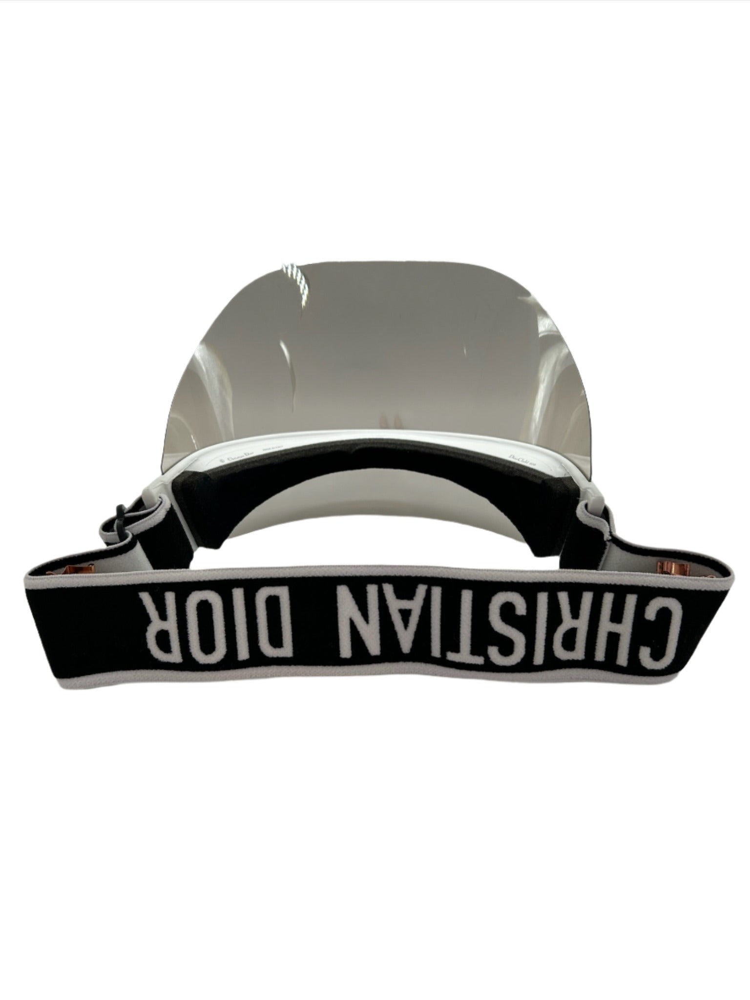 Dior Gray Reflective Visor